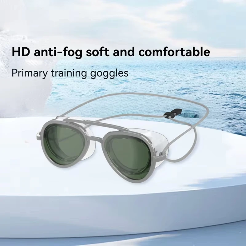Xiaomi Smart Adjustable Swim Eyewear Anti-Fog HD Swimming Goggles Full View Leak Proof Protection Retro Glasses For Men Women