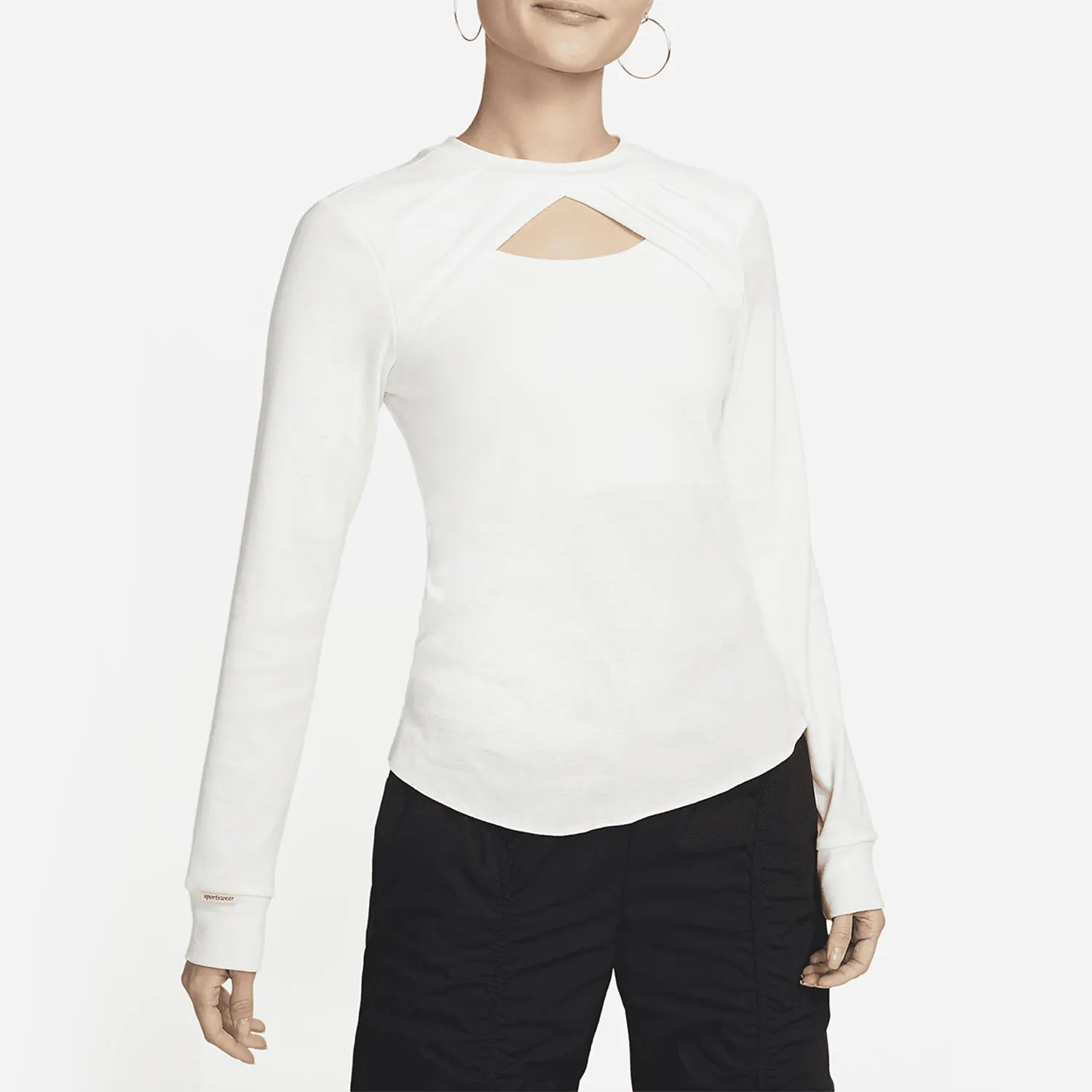 

Новая женская трикотажная футболка с длинными рукавами для спортивных тренировок Nike Authentic Season's DV8215-133