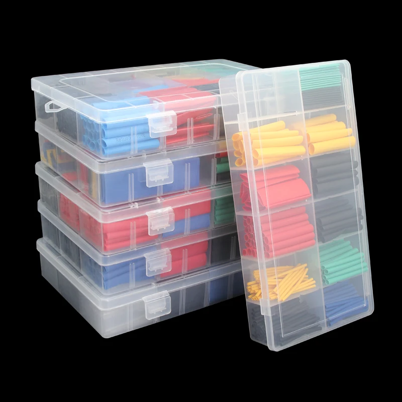 3:1/4:1 Heat Shrink Tube Kit Thermoresistant Shrinkage Tubing Wire Wrap Electrical Connection Cable Insulation Sleeved Protecter image 4