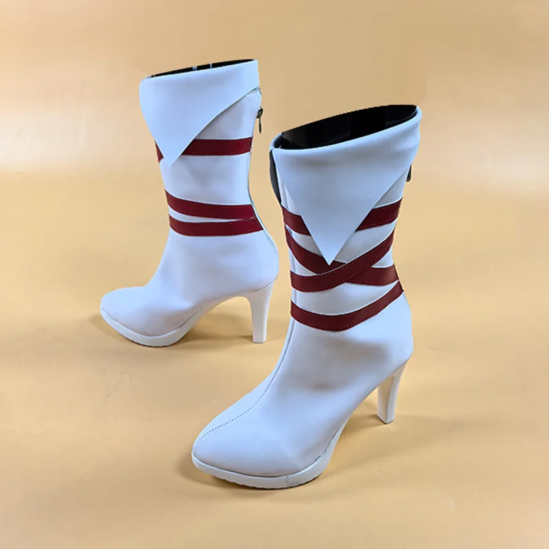 

Yu Cosplay Store Langrisser Lana Cosplay Shoes Halloween Carnival Party Christmas Prop PU Shoes