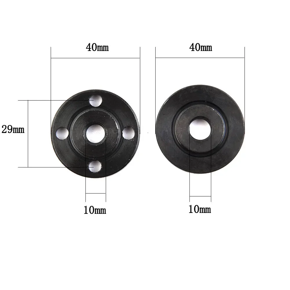 Imagem -06 - Rebarbadora de Ângulo Interno Exterior Flange Porca Rosca Ferramentas Substituição para 20 mm 22 mm Furo Interno Discos Corte Flange Porca Rosca Peças