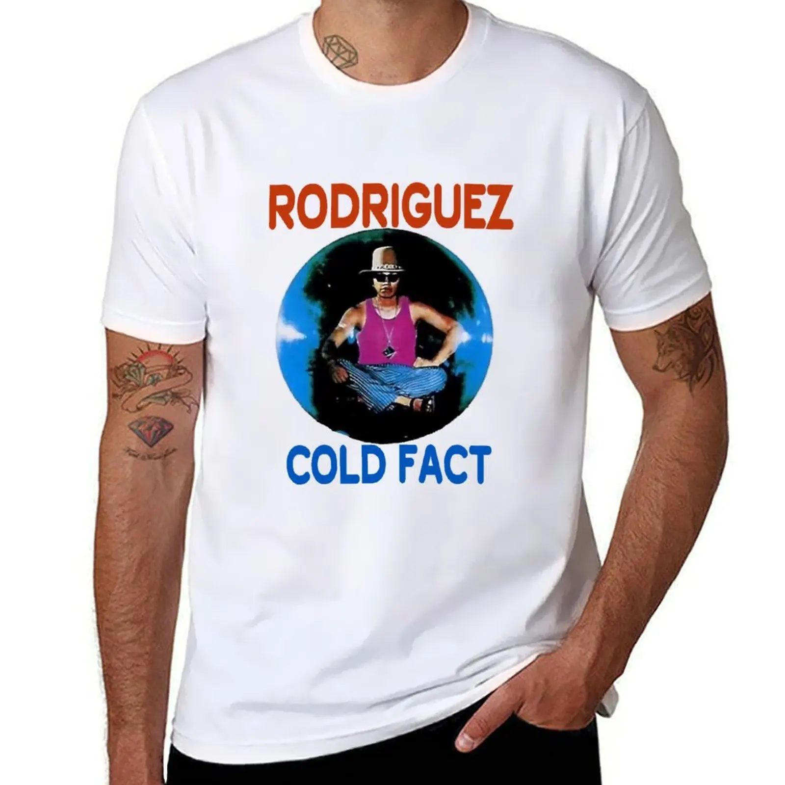 

Sixto Rodriguez Cold Fact T-Shirt t shirts for man cotton funny t shirt personalised T-Shirt