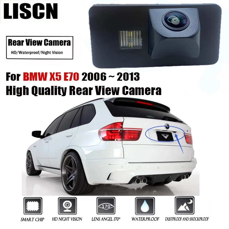 HD Night Vision For BMW X5 E70 2006 ~ 2013 Waterproof Rear View Camera Backup Parking Reversing Camera high quality