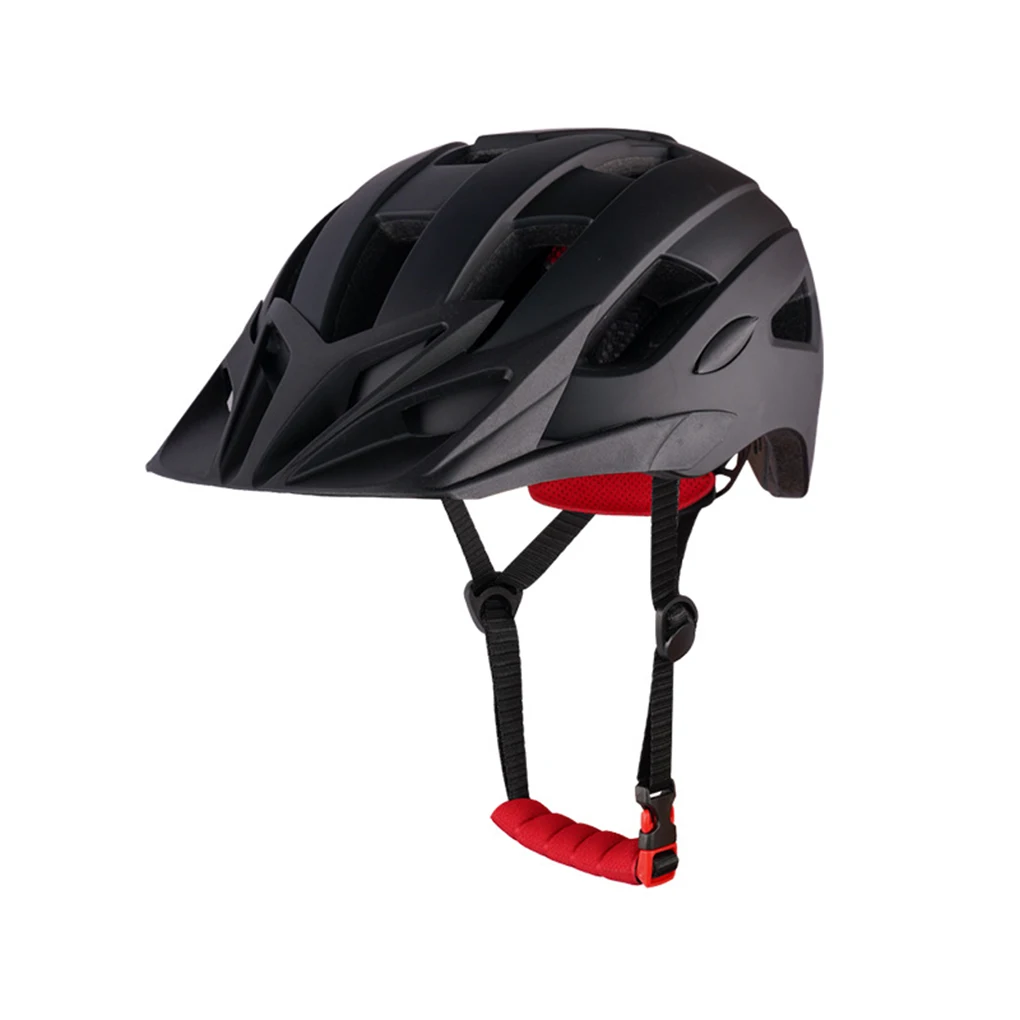 PC Womens Mountain Bike Helmet - Comfortable Lining And Adjustable Size Sweat Absorbing Cycling High Density Helmets
