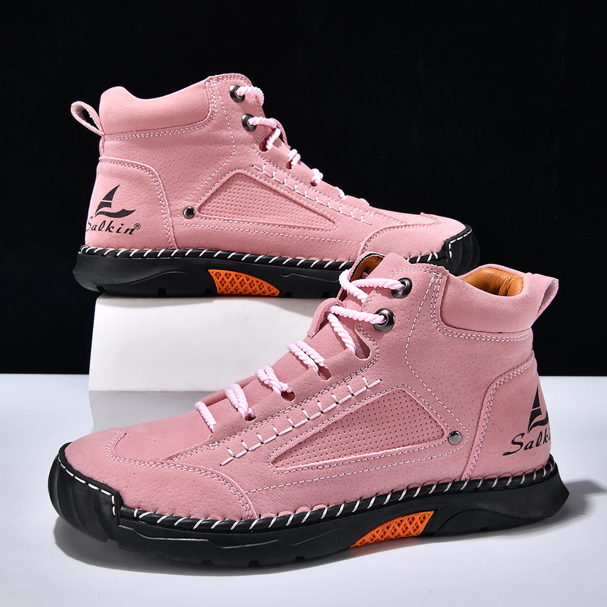 Men's Handmade Leather Hiking Boots 2