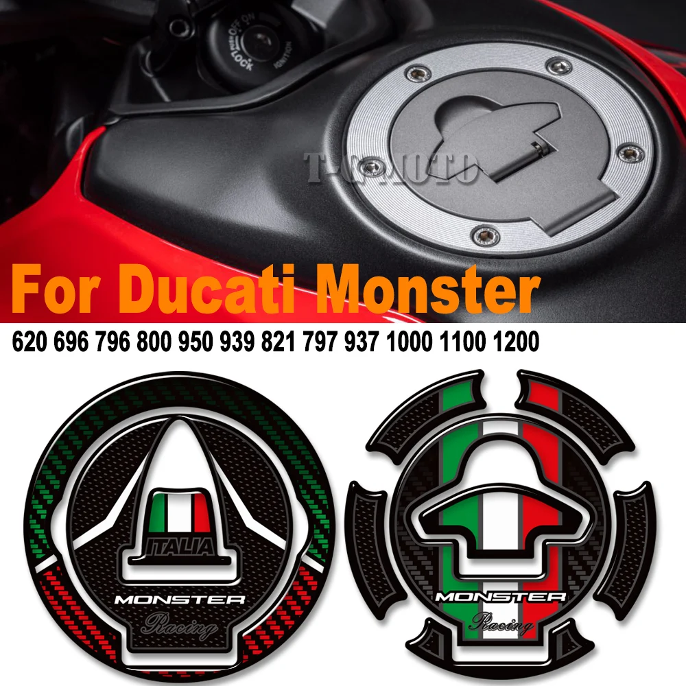 

Для Ducati Monster 620 696 796 800 950 939 821 797 937 1000 1100 1200 SP крышка топливного масла наклейка на бак защитные наклейки наклейка