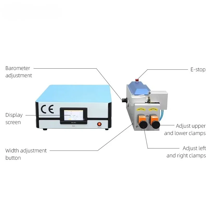 EW-6030 0.5-10sqmm Large Cable Harness Terminal Welding Machine 3000W Ultrasonic Welding Machine for Copper Wire