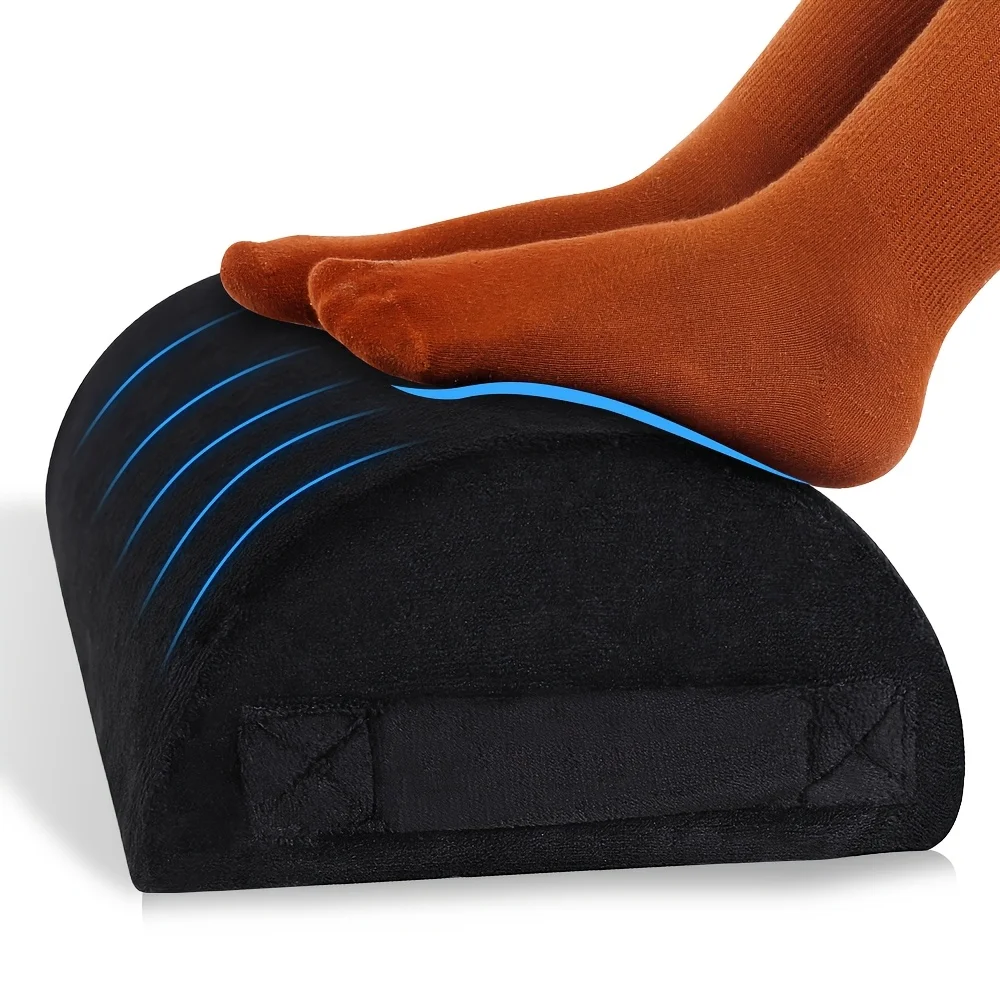 Semi-cylindrical Pillow, Office Footrest, Foot Massage, Leg Clamp Pillow, Ergonomic Foot Stool
