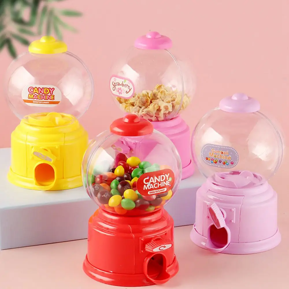 Creative Mini Home Decoration Sweets Coin Bank Kids Toy Birthday Gift Candy Machine Money Saving Box Candy Dispenser