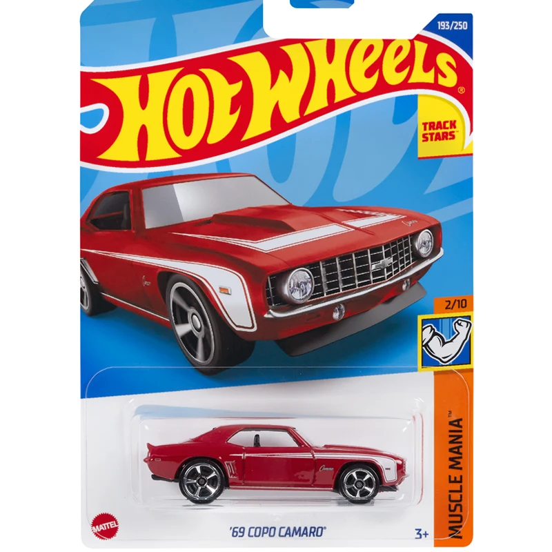 2022-193 Hot Wheels Cars 69 COPO CAMARO 1/64 Metal Die-cast Model Collection Toy Vehicles