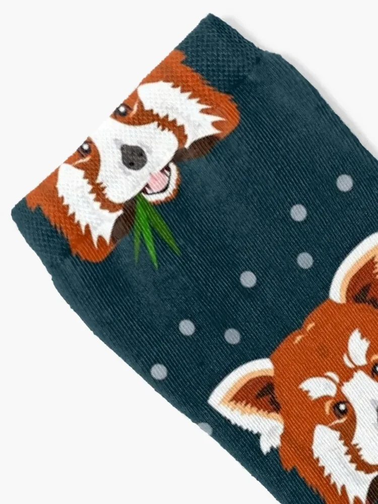 Rascal Red Panda Socks custom sports winter gifts moving stockings Socks Girl Men's