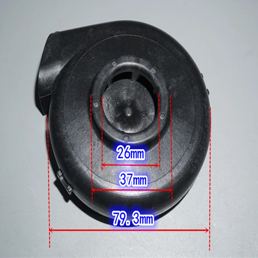 DC 5V-15V 12V 15000RPM Brushless Worm Gear Fan DC14.4V High Speed Sweeping Robot Vacuum Fan Built-in Driver Board Long Lifespan