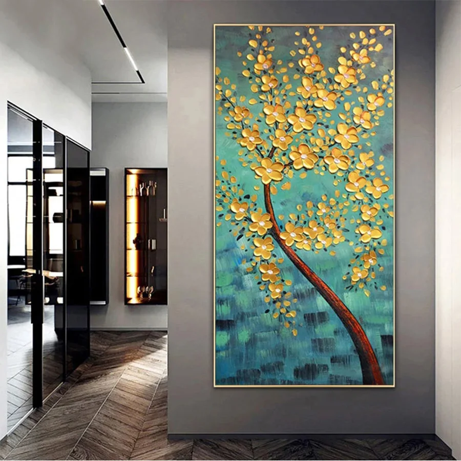 5D DIY Diamond Embroidery Wealthy Tree Picture Of Diamond Painting Cross Stitch Mosaic Wall Art