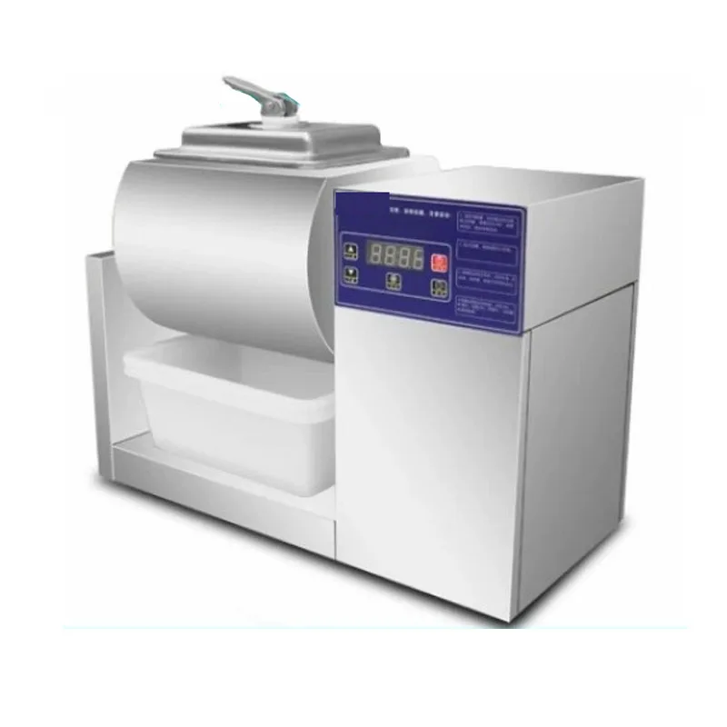 

Electric Meat Tumbler Marinator Digital Timing Marinating Machine Stainless Steel Pickling Machine for Chicken Beef Vegetables