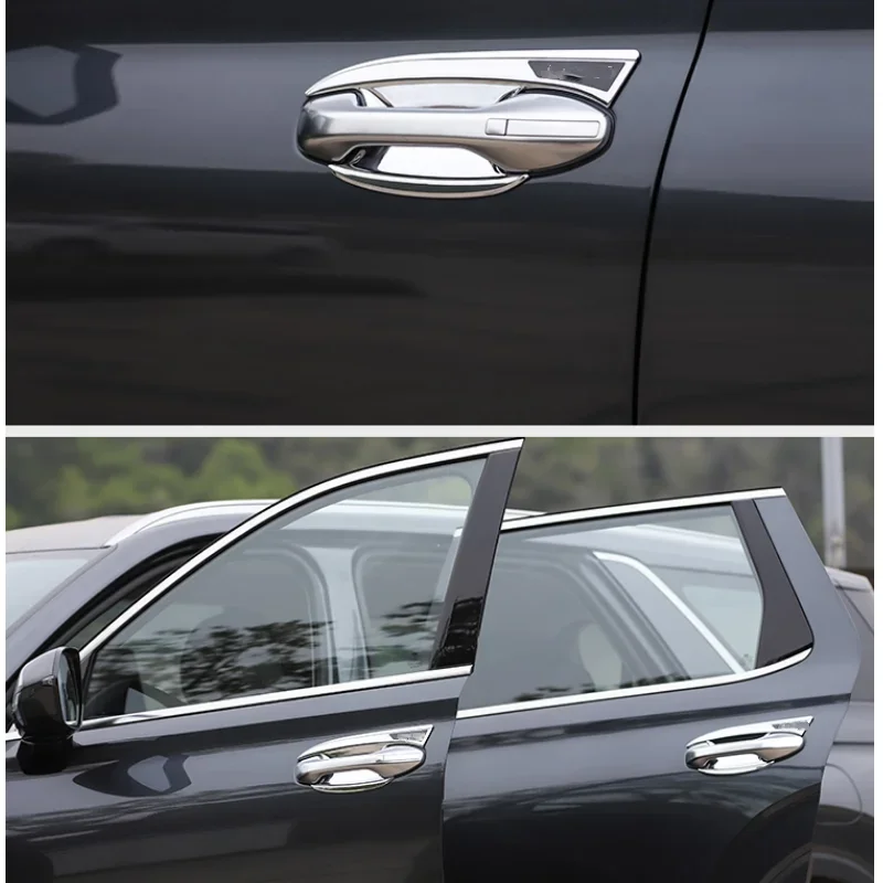 

Catch Door Handle Bowl Cap Decoration Car Door Pull Doorknob Cover Trim For Hyundai Palisade 2020 2021 2022 2023 Car Accessories