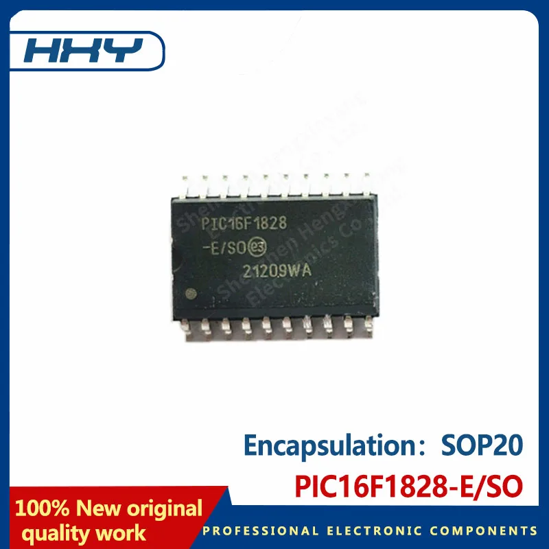 

5PCS PIC16F1828-E/SO SOP20 patch 20-pin microcontroller chip