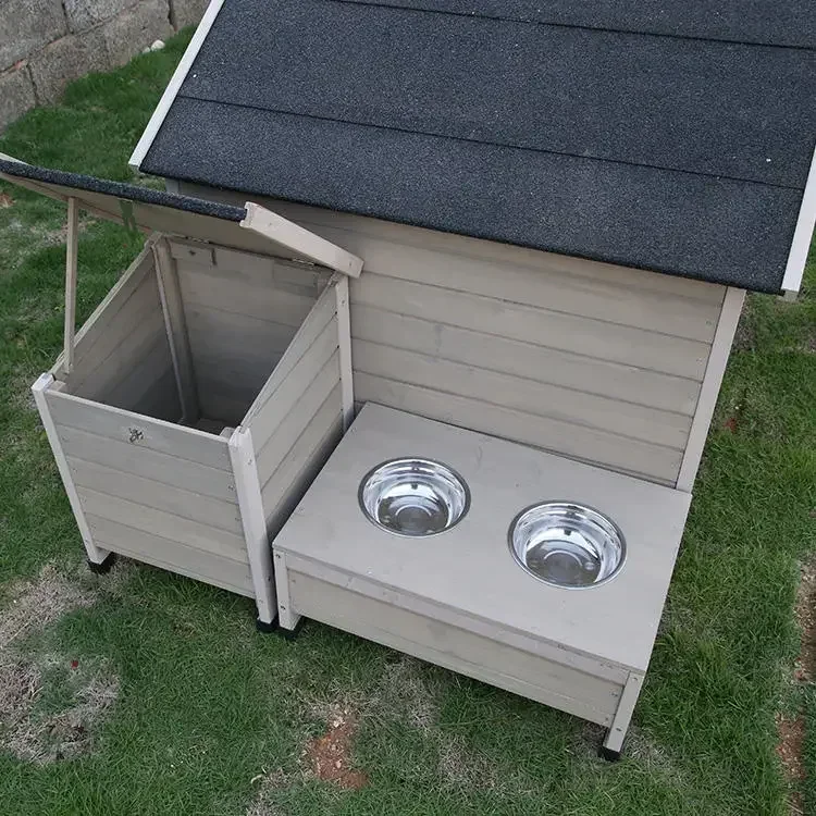 Outdoor Large Wood Pet House Custom Wooden Dog Cage Kennel Dogs House