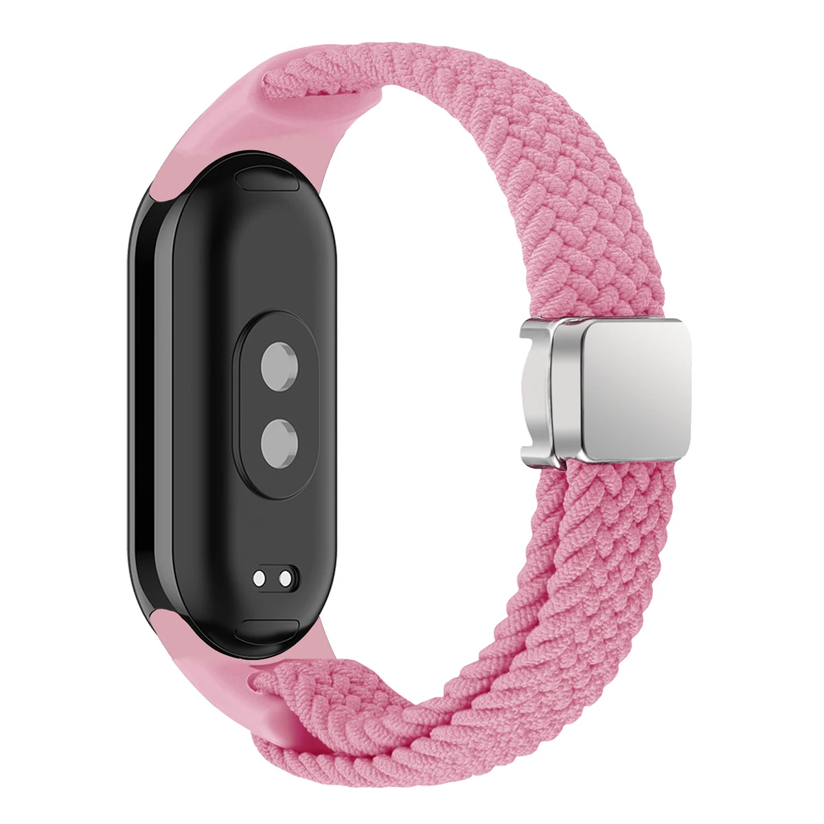 Нейлоновый эластичный браслет Solo для Xiaomi Mi Band 9, регулируемый плетеный браслет с магнитной застежкой для Mi Band 8, ремешок