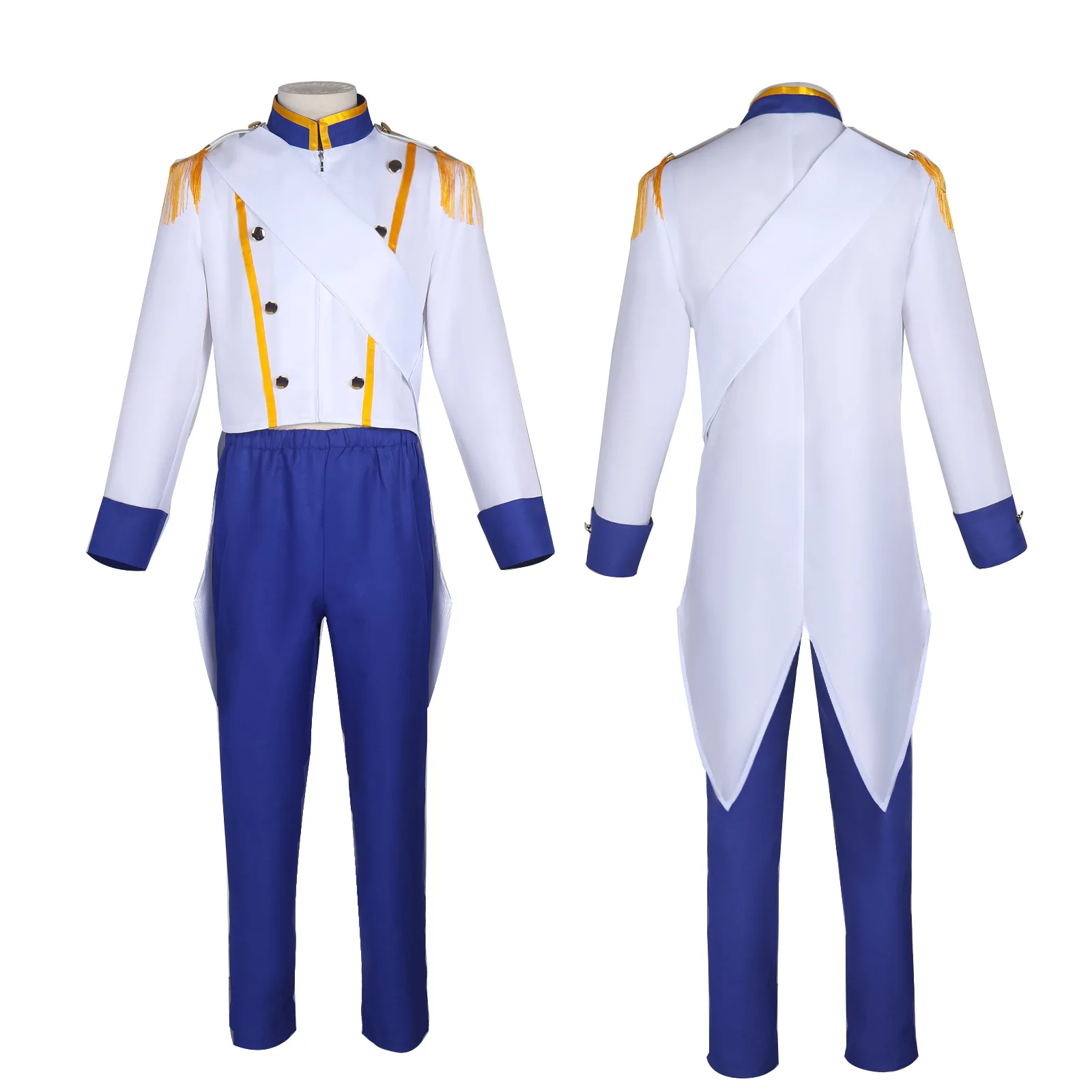 

Mermaid Prince Cosplay Costume, Little Mermaid Prince Eric Court Costume Cosplay Dress-up Suit