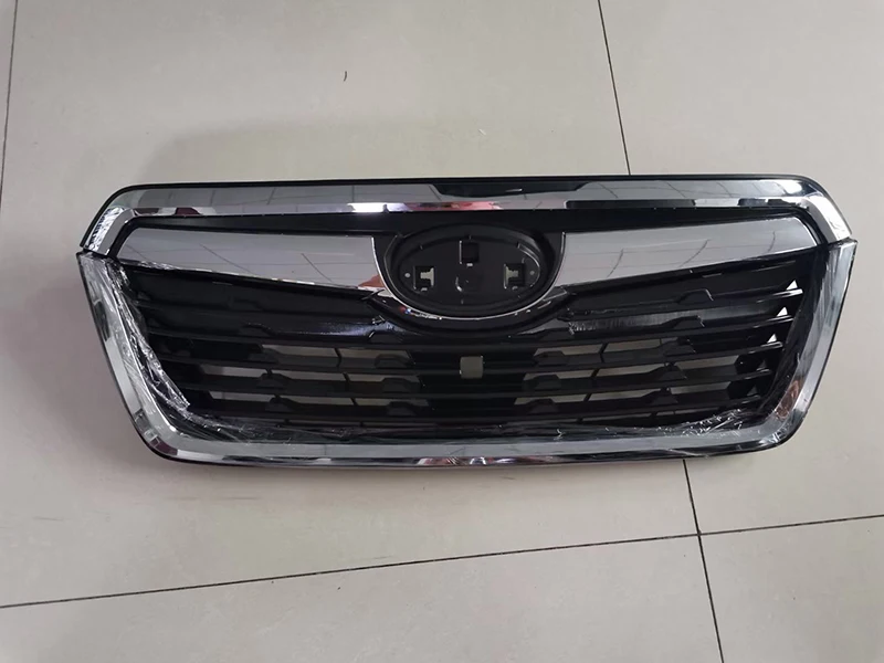 Car grille fit for Subaru Forester 2019 2020 2021 Net modified black mid-net high-quality ABS mid-net Auto exterior accessories