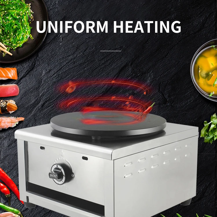 Electric Pancake Maker Grill Mitad Mogogo Roti Mecar for Cooking Injera Grill Electric Omelette Pan Crepe Maker - Image 2