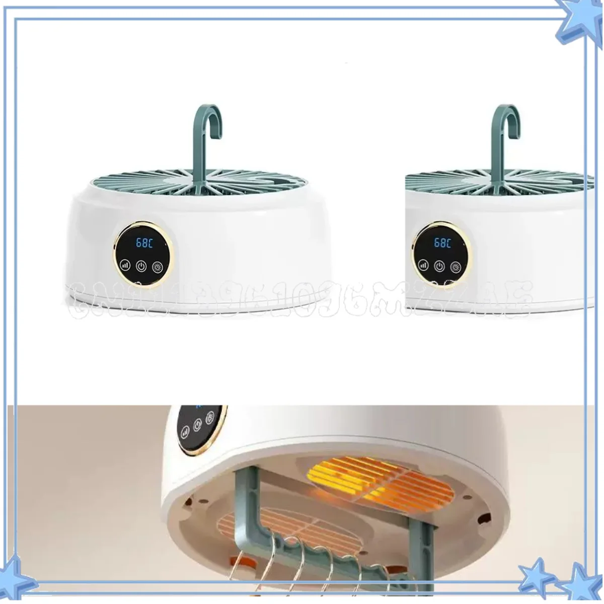 Dry Cleaner Special Small Dryer Folding Drying Clothes Timing Constant Temperature Multi-gear Adjustable Laundry Tools