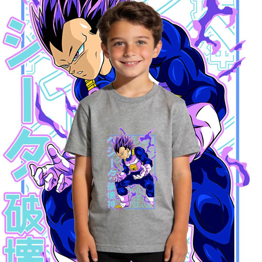 Dbs ベジータ ウルトラ エゴ アニメ プリント コットン - Summer Clothing Ego のレビューと価格