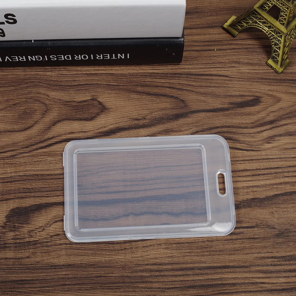 Id Holder Transparent Bus Card Holder Credit Card Holder Compact Card Protector For Men Office Travel