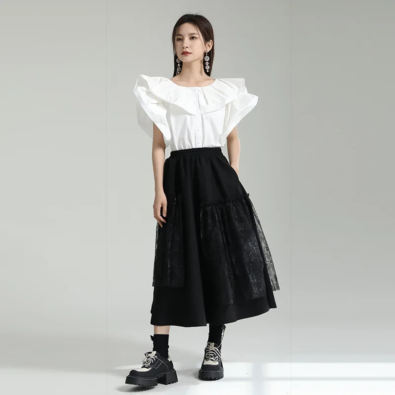 

Женские Zhonhuang Rizhen irt Design Sense Pure Color круглые Ne Fly Sve ort Sve Полиэфирное волокно 00% Весенний сезон