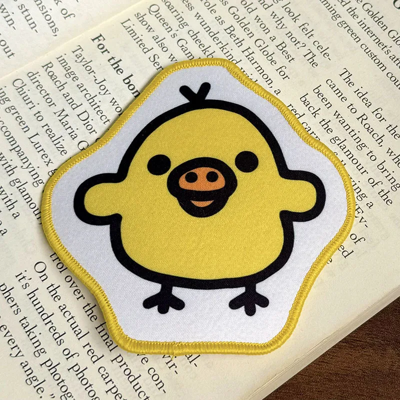 Cute Rilakkuma Kiiroitori Velcro Hair Clip New Japanese Style Versatile Side Bang Hair Accessories For Young Women Stylish Decor - view 6