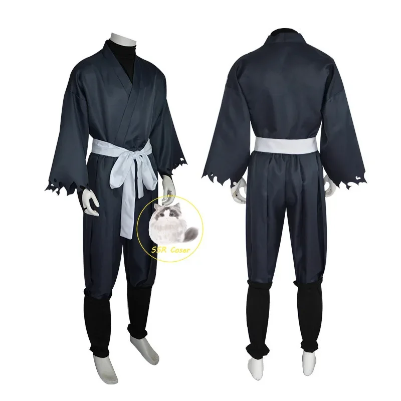 RT01 Anime Jigoku Raku Gabimaru Cosplay Gabimaru Cosplay disfraz Kimono ropa uniforme Gabimaru peluca disfraces de Halloween para * JK2