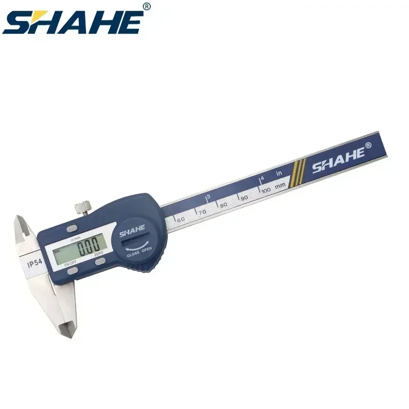 

SHAHE IP54 Waterproof 100 mm 0.01 mm Digital Caliper Stainless Steel Electronic Vernier Caliper Micrometer Measuring Tool