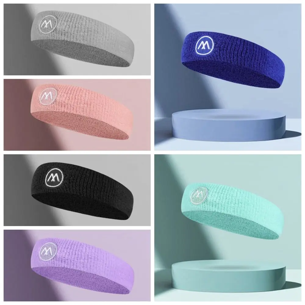 Wrist Protector Absorb Sweat Towel Sweat Bands Female Male Sweat Wrist Towel Adults 6 Colors Sports Sweat Wristband Badminton