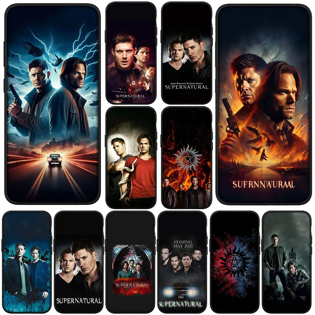 Чехол для телефона с плакатом S-Supernaturals для Motorola Moto Edge 50 One 30 Fusion 40 neo Ultra Pro 20 Lite G50 G85 G84 E15 E14