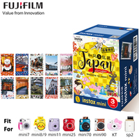 New Fujifilm Instax Mini Japan Film 10-30 Sheets For Fuji Instant Mini 12 11 9 8 7s Camera For SP-1/2 Printer(Expiry Date: 2024)