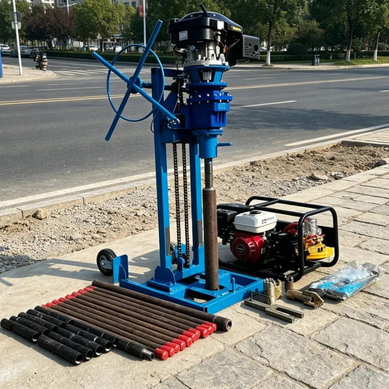 

Customized 2026 Brand-new Water Well Drilling Rig, Mini Model, EU Certified Hot-selling Well Driller