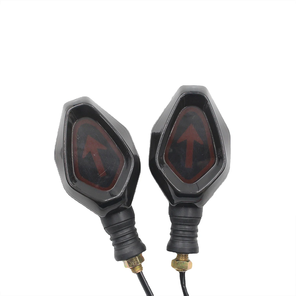 12v 2pcs Turn Signal Light Electric Tricycle LDE Turn Light Motorcycle Arrow Left Right Direction Indicator Front Rear Turn Ligh