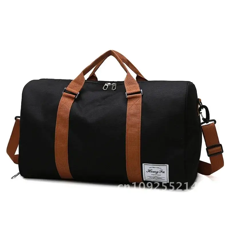 

Travel Luggage Bag Solid Color Oxford Cloth Lightweight Waterproof Bag Short Distance Fitness Travel Outdoor Totes Sports Bag