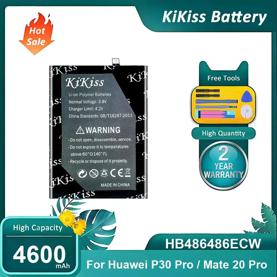 High-Performance Mobile Phone Battery For Huawei P30 Pro/Mate 20 Pro Mate 20 RS Mate 20 X 5G EVR-N29 LYA-L09 LYA-L0C LYA-L29