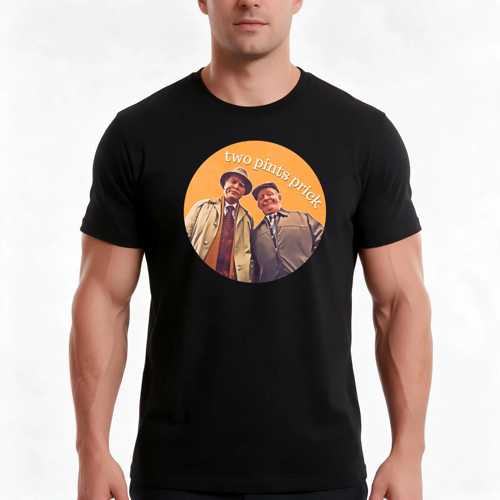 Two Pints Prick Jack and Victor - Retro Pub Banter - Impress your drunken friends T-Shirt, Summer Casual Cotton Tee, 100% Cotton