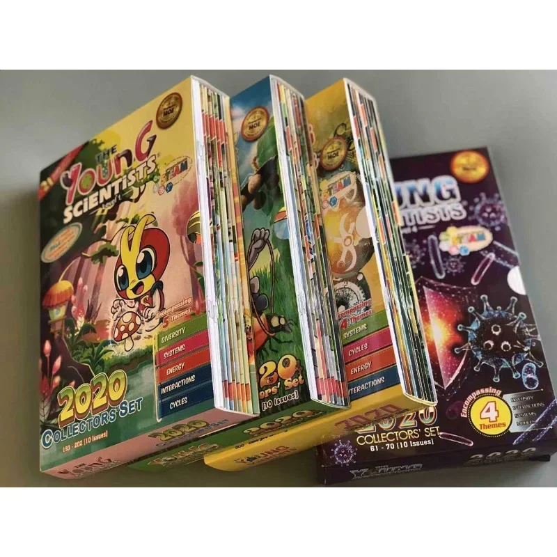 

The Young Scientists Level 1 to 4/ 2020 Collector's Set SAP Singapore Science Journal Comics English Picture Book Children Gift