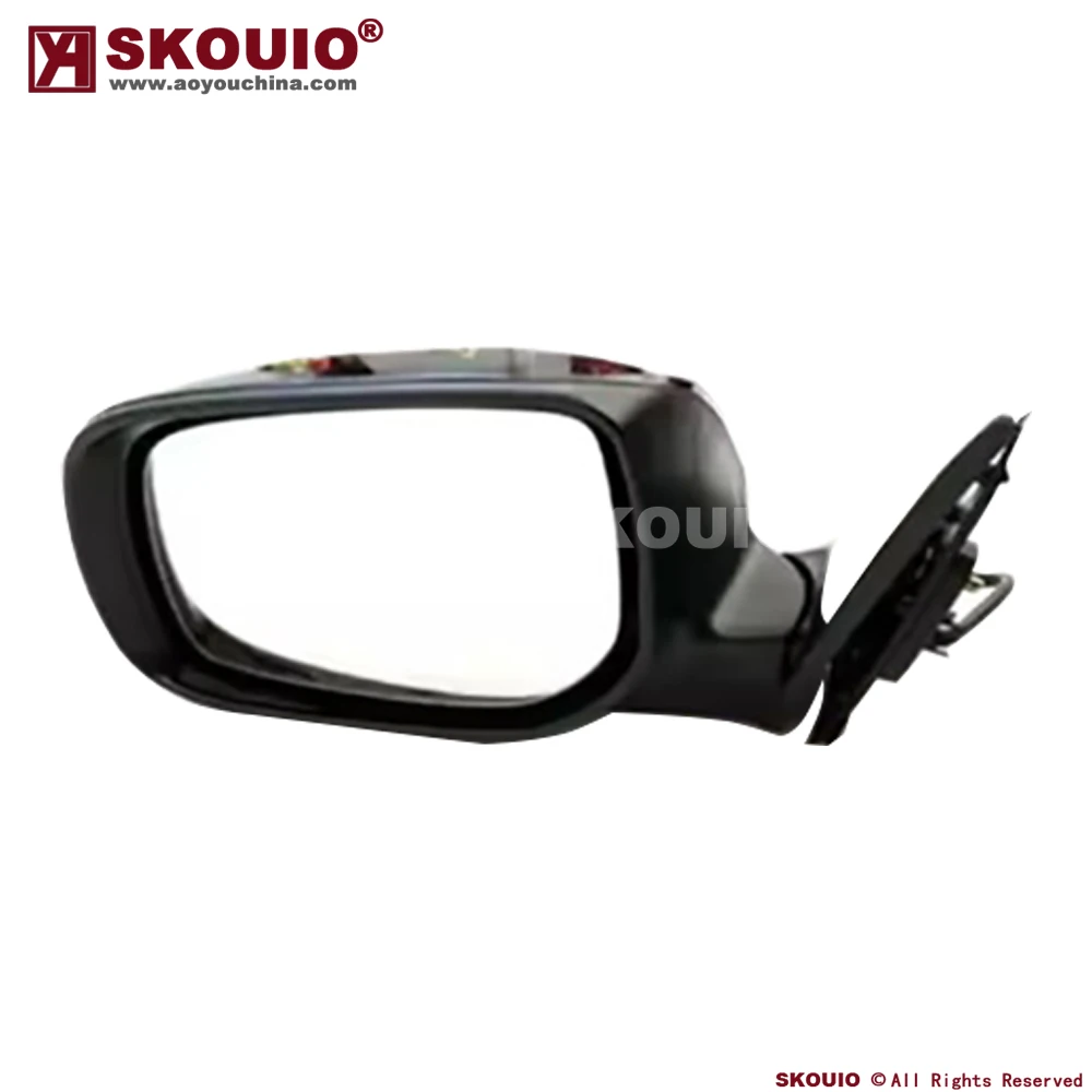 7-Wire Folding Light Emitting Diode Indicator Car Rearview Mirror Side Mirror Middle East Toyota Camry 2010 SKOUIO 63