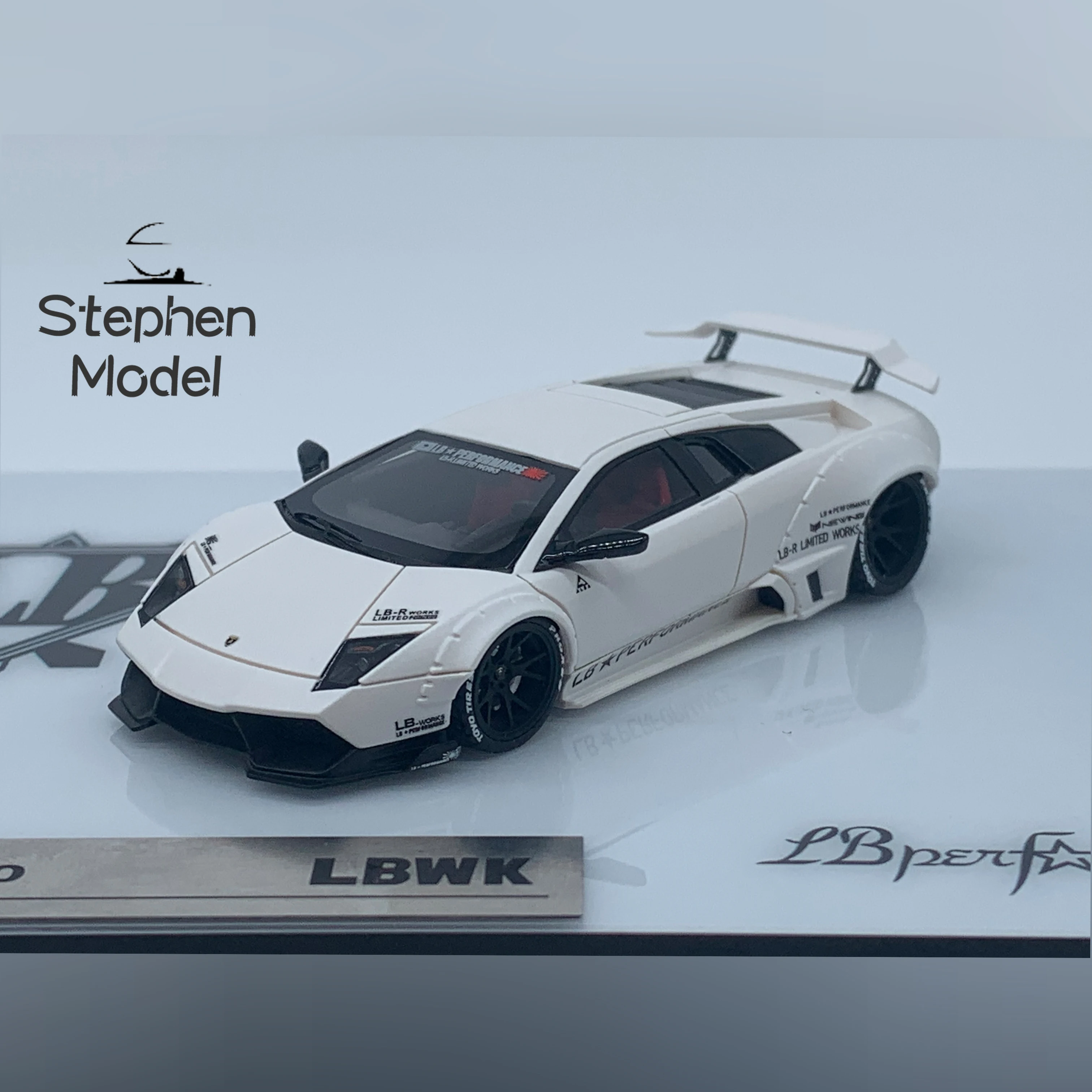 Error 404 1:64 Murcielago LP640 LBWK Double car Modified white Error 404 1:64 Murcielago LP640 LBWK Double car Modified white