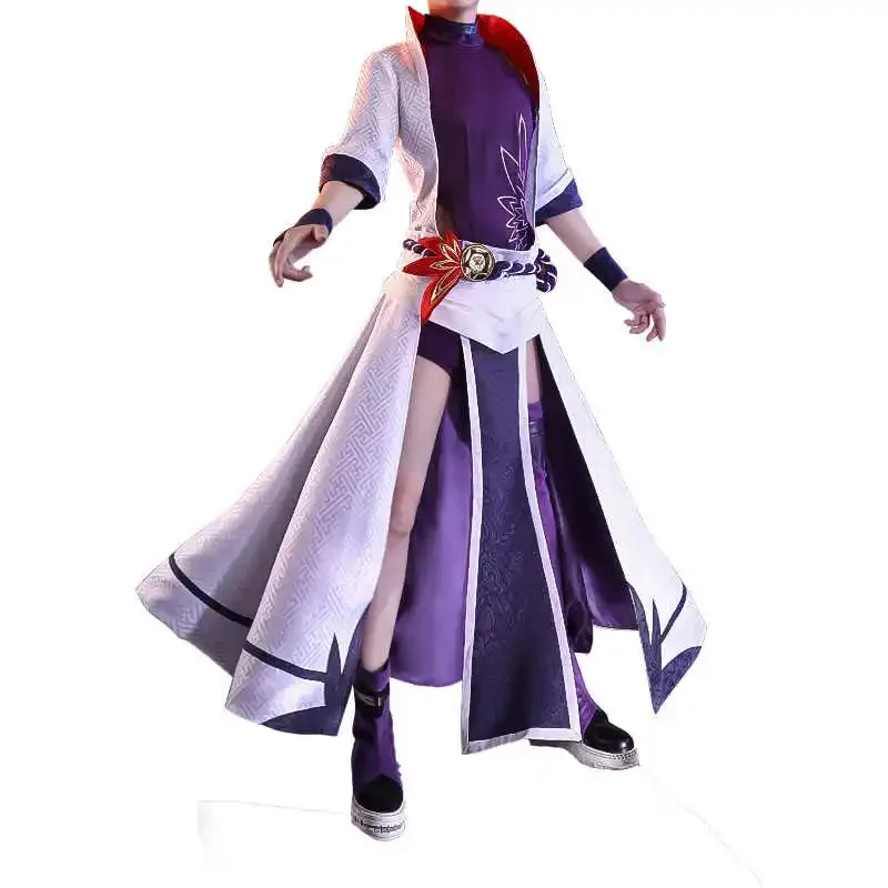 Anime Changsheng Gong Game My Big Brother Is A Bit Dumb Wig Shoes Cosplay Men Women Costume Halloweens;3'v,6.h;8' view 3