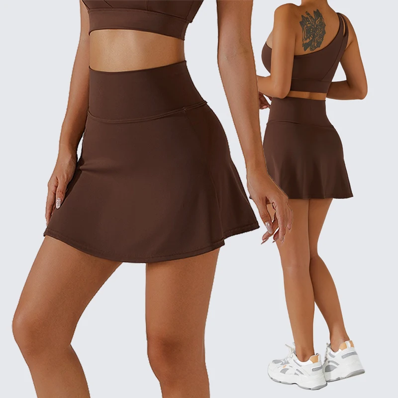 Shorts Pants Tennis Sports Skirt Women Yoga Mini Skort High Waist Gym Fitness Dance Short Under The Skirt Golf Badminton Suit