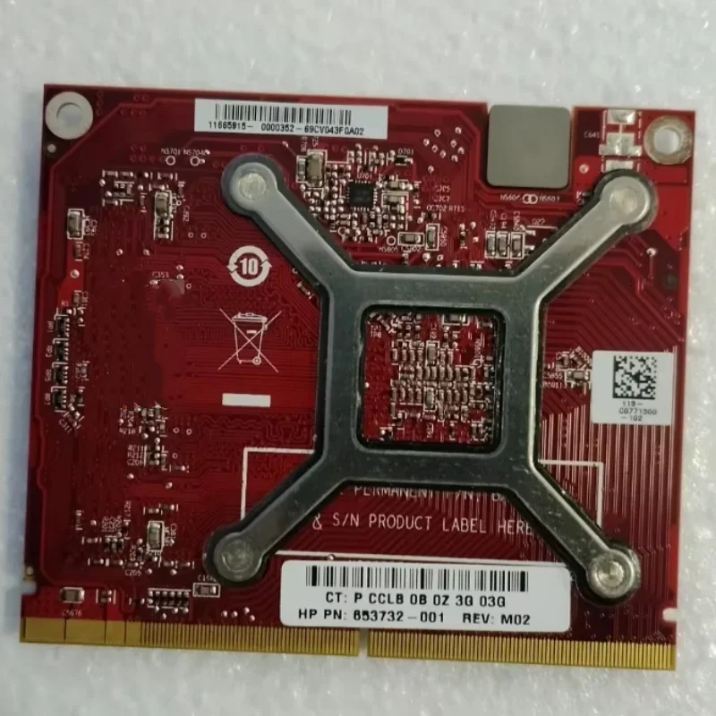 653732 -001 650680 -001 109-C07751-10 HD6450M 1GB VGA Video Card for HP TouchSmart 520 AiO PC Elite 7320 Exige2 HD6450