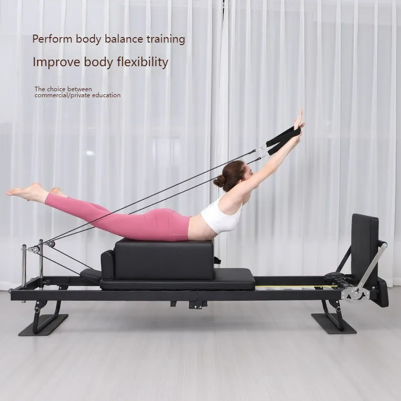 Latex Spring Dual Purpose Folding Yoga Pilates Equipment, Large Equipment Core Bed, Cross Border