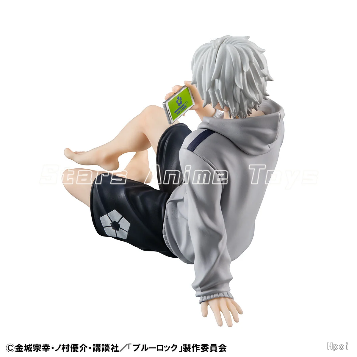 Oryginalna figurka MegaHouse GEM BLUELOCK Seishiro Nagi, wersja przerysowana, kolekcja figurek animacyjnych, model.