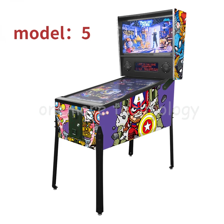 HD 49 Inch 4K LCD High Quality Virtual Pinball Machine With 900+ Games