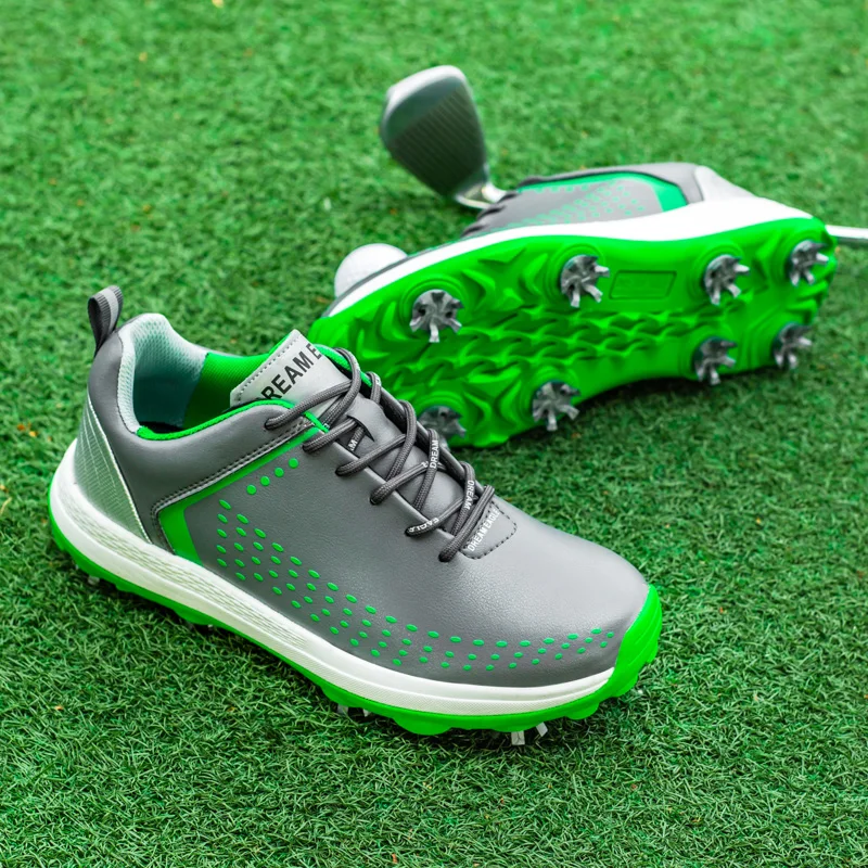 New Waterproof Men Golf Shoes Professional Lightweight Golf Sneakers Comfortable Walking Trainers Casual Sports Golfing Footwear